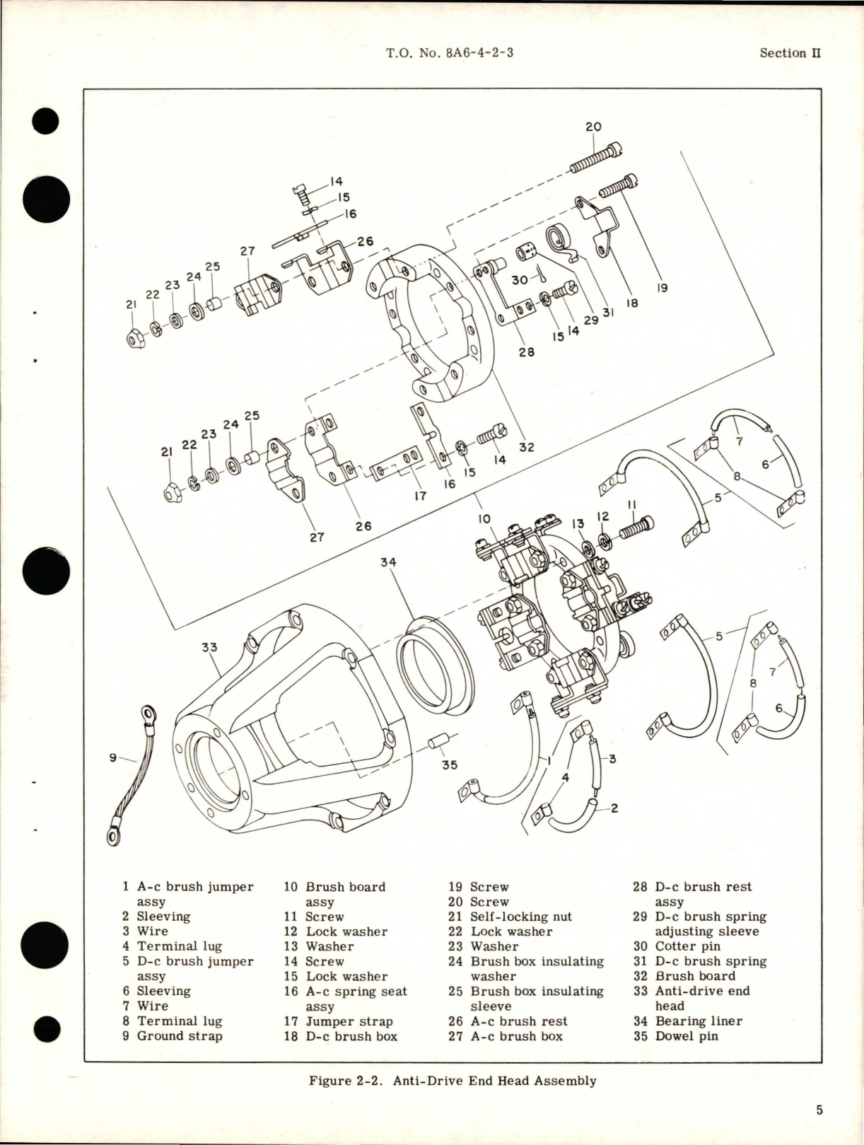 Sample page 9 from AirCorps Library document: Overhaul Instructions for Engine Driven A-C Generators