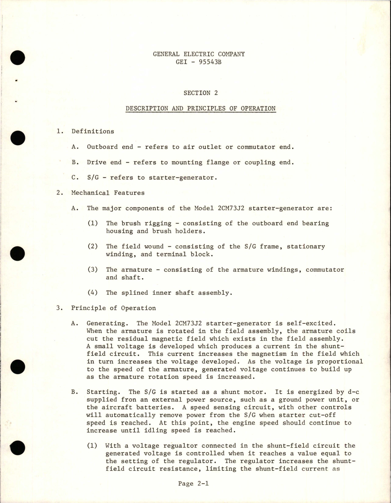 Sample page 5 from AirCorps Library document: Instructions for DC Starter Generator - Models 2CM73J1A, 2CM73J2, and 2CM73J2A 