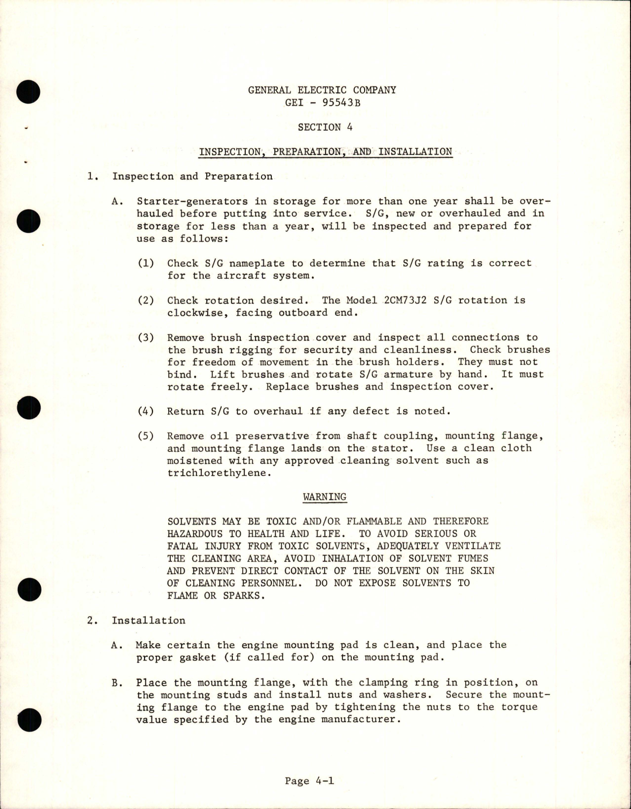 Sample page 7 from AirCorps Library document: Instructions for DC Starter Generator - Models 2CM73J1A, 2CM73J2, and 2CM73J2A 
