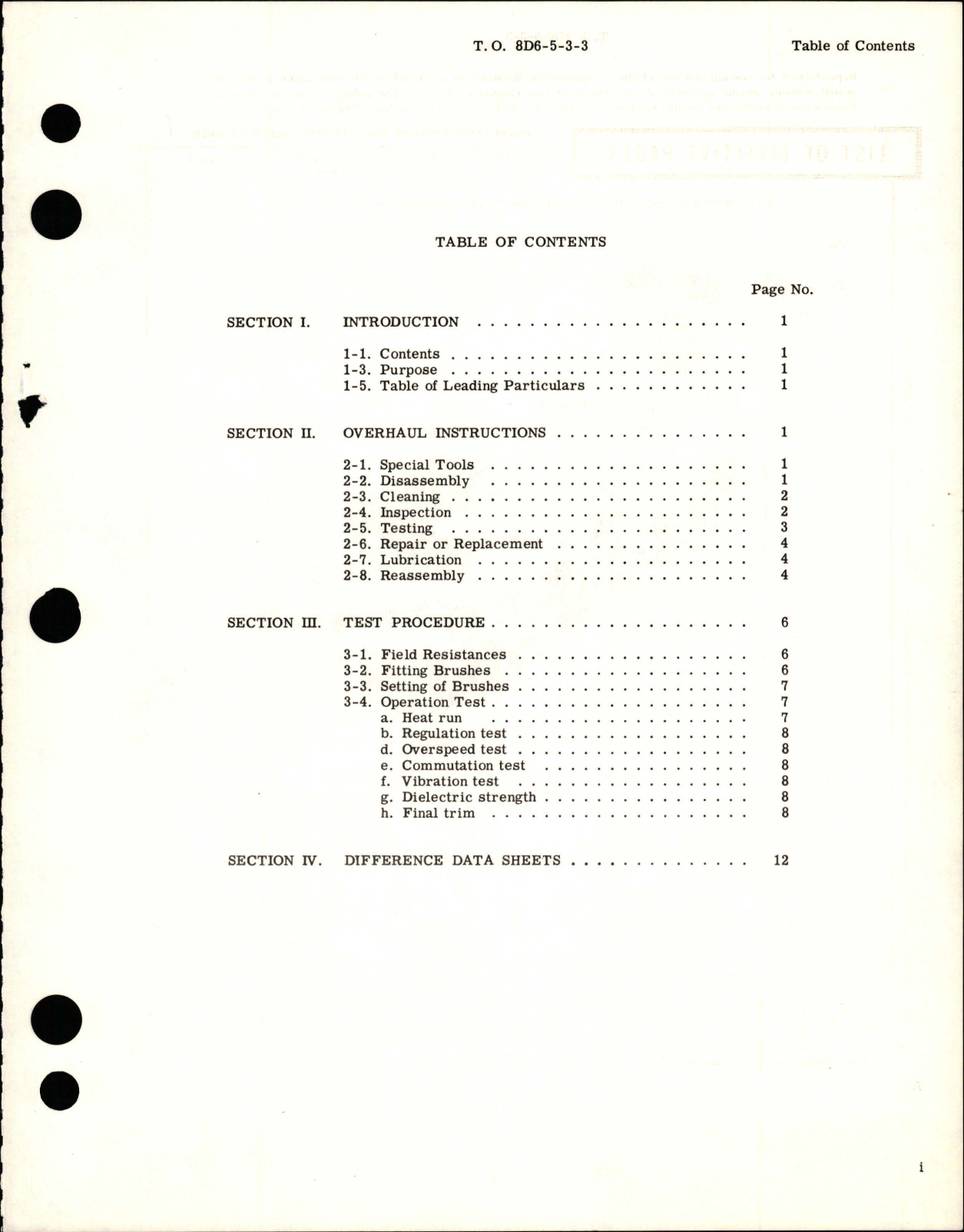 Sample page 5 from AirCorps Library document: Overhaul Instructions for Engine Driven Generator - Models 2CM75C10A, 2CM75C10B, and 2CM75C10BT 