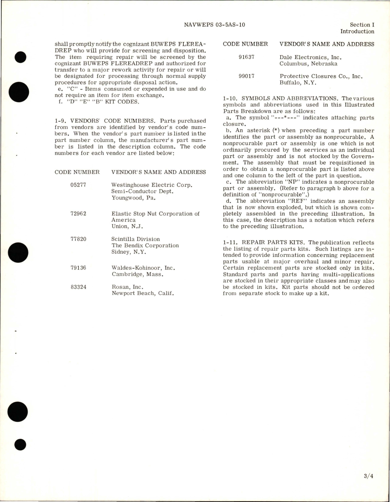 Sample page 5 from AirCorps Library document: Illustrated Parts Breakdown AC Generator - Types 28B135-4-A, 28B135-9-C, and 28B135-29-A 