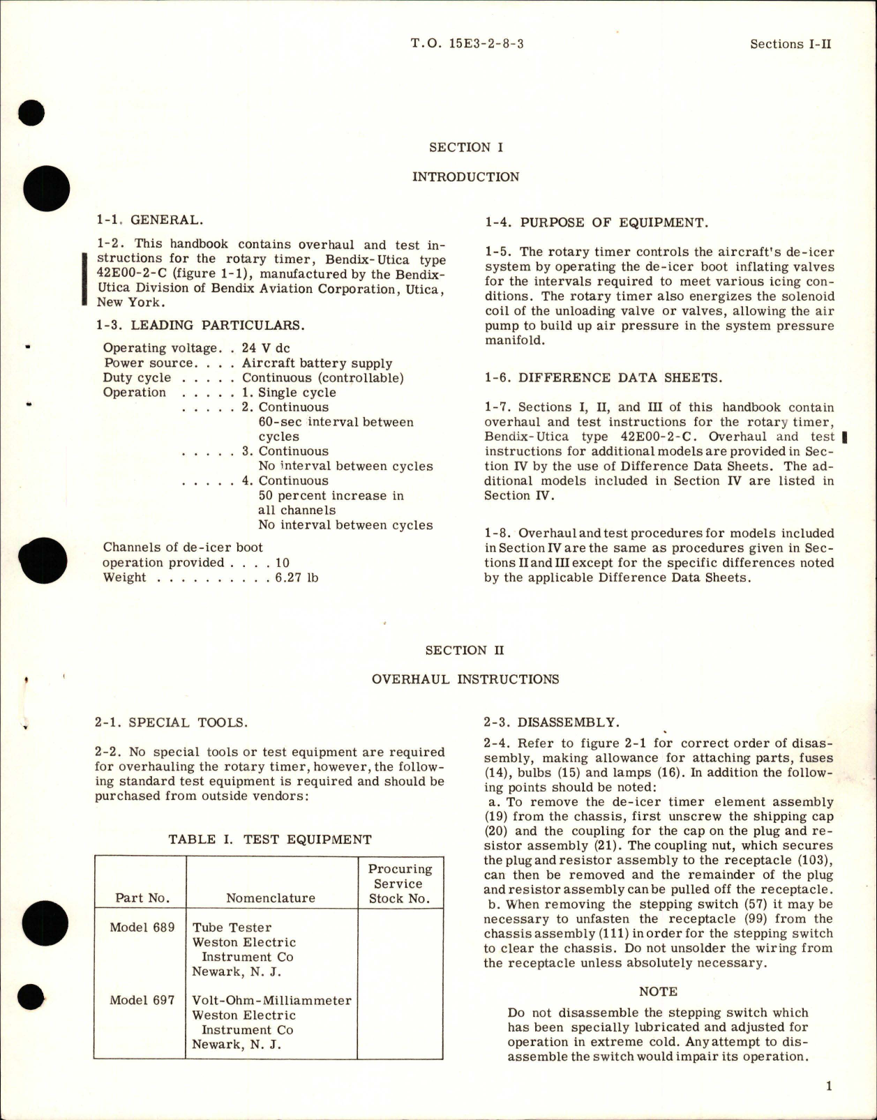Sample page 5 from AirCorps Library document: Overhaul Instructions for Rotary Timers