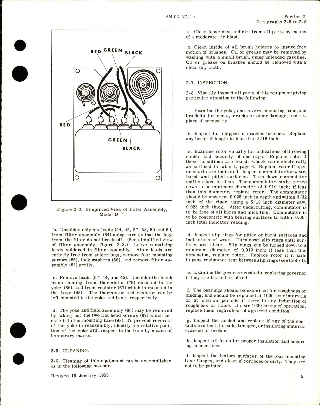 Sample page 9 from AirCorps Library document: Ovewrhaul Instructions for Inverter - 100VA 