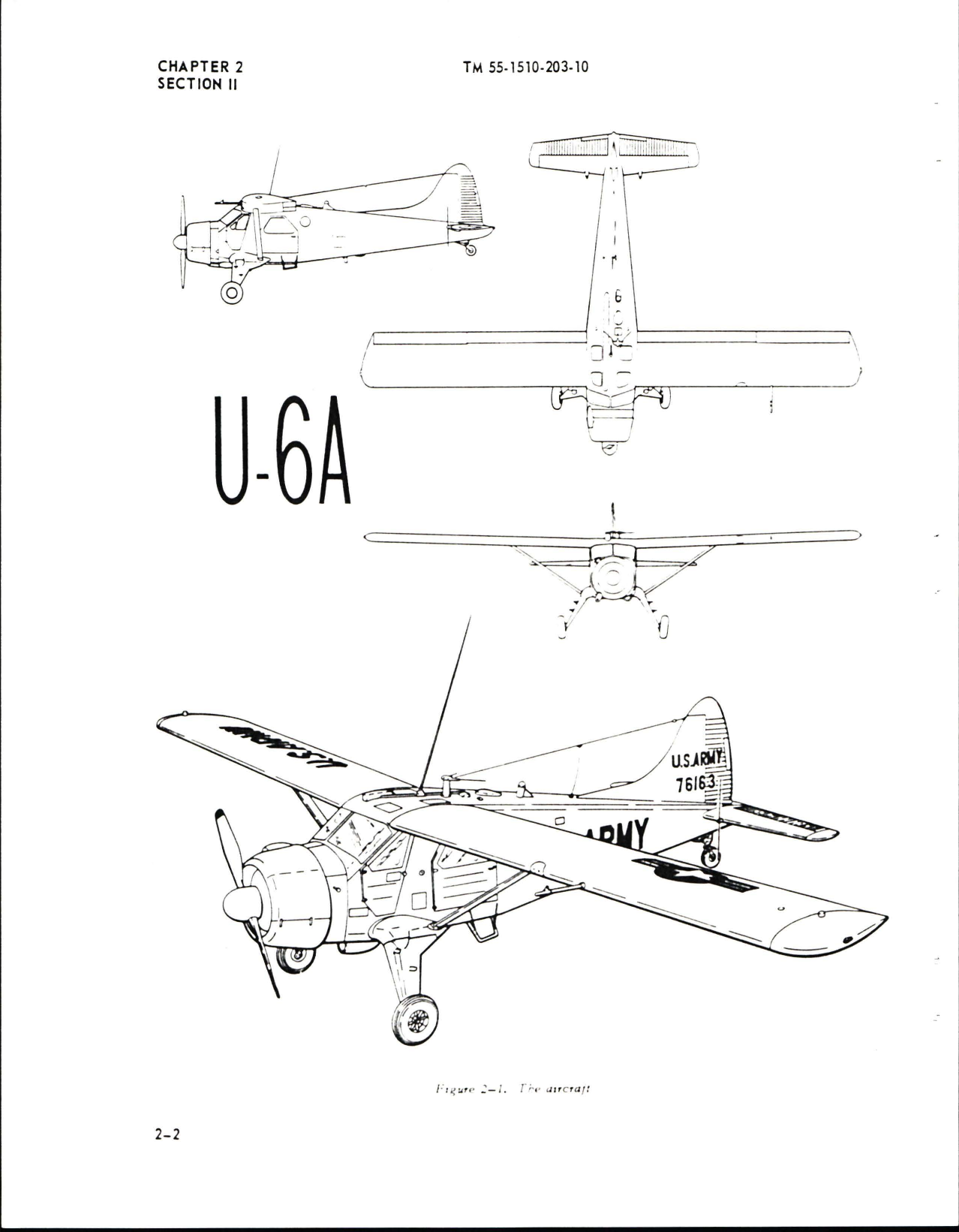 Sample page 8 from AirCorps Library document: Operator's Manual for U-6A