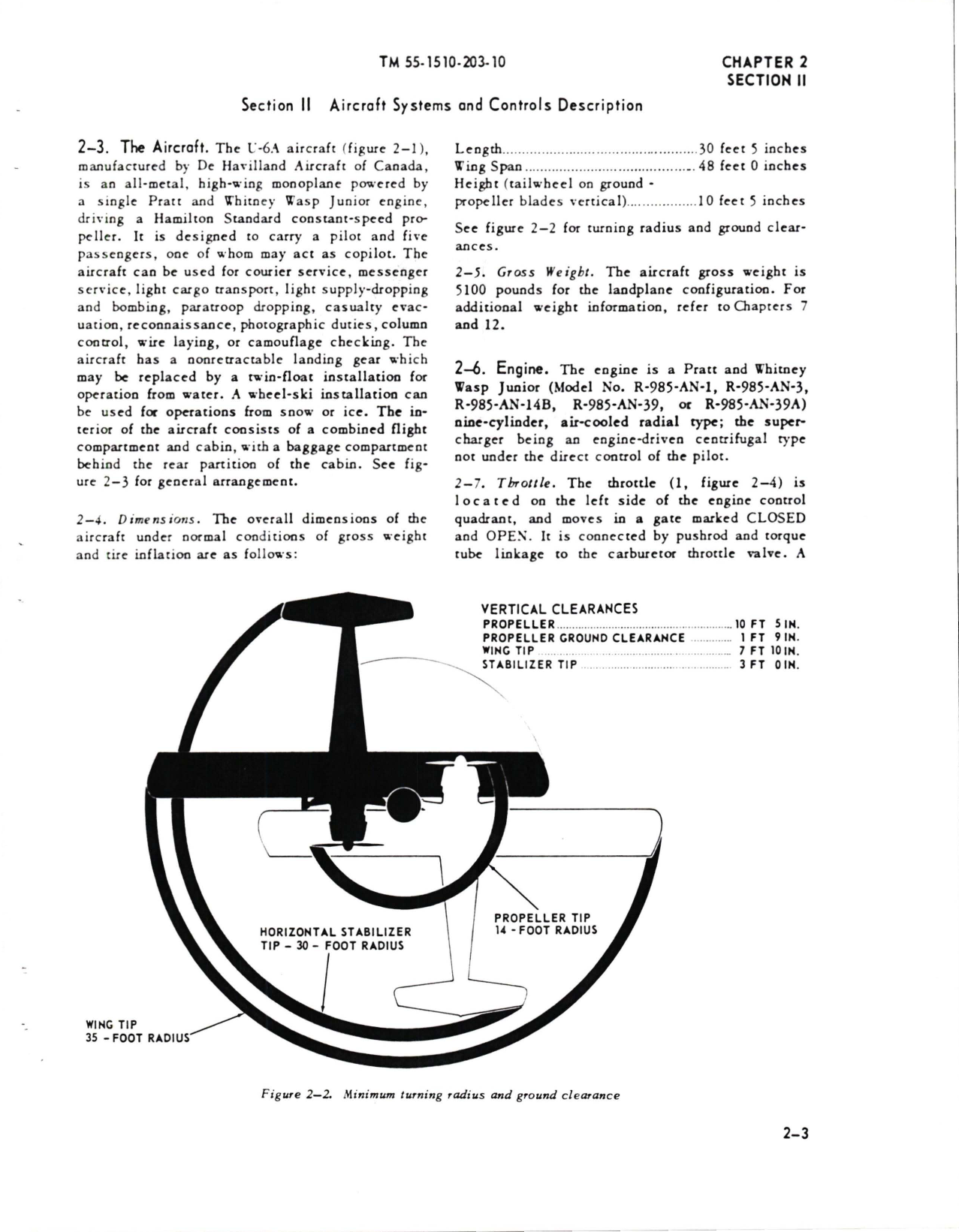 Sample page 9 from AirCorps Library document: Operator's Manual for U-6A