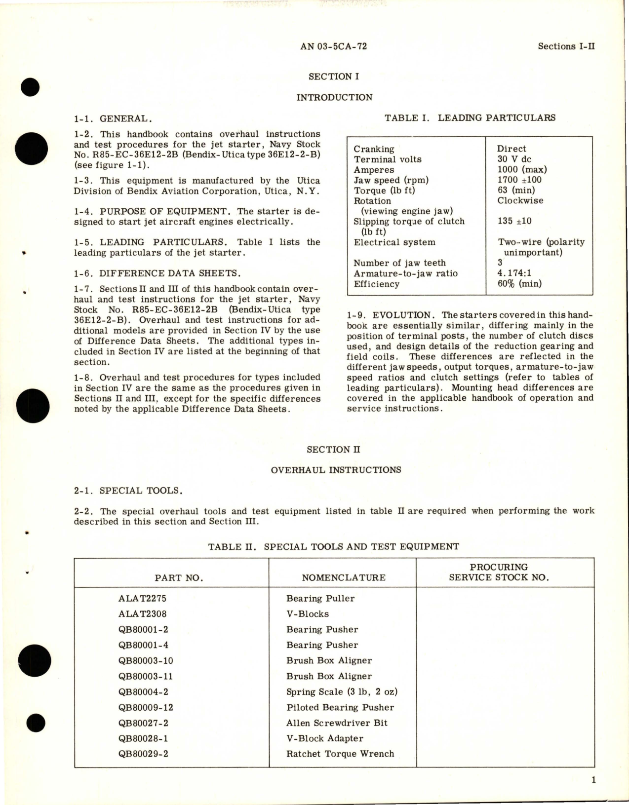 Sample page 5 from AirCorps Library document: Overhaul Instructions for Starters 