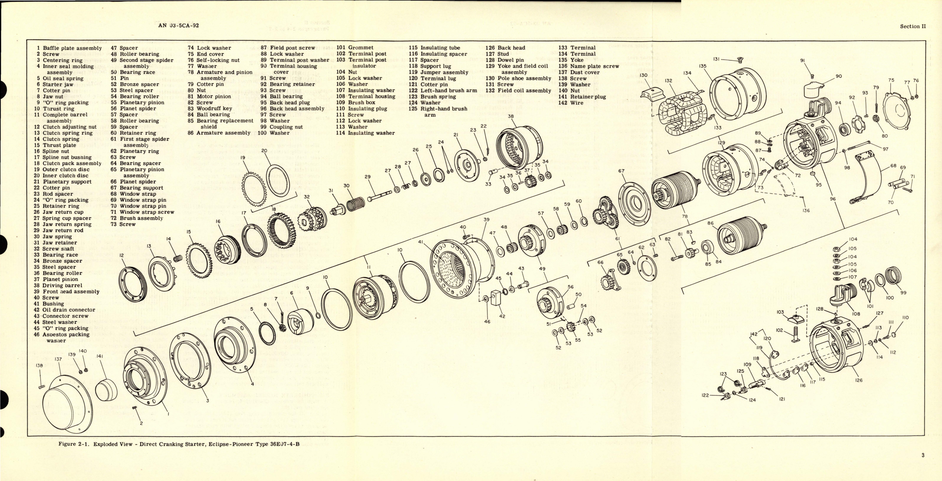 Sample page 7 from AirCorps Library document: Overhaul Instructions for Direct-Cranking Starter - Part 36E07-4-B