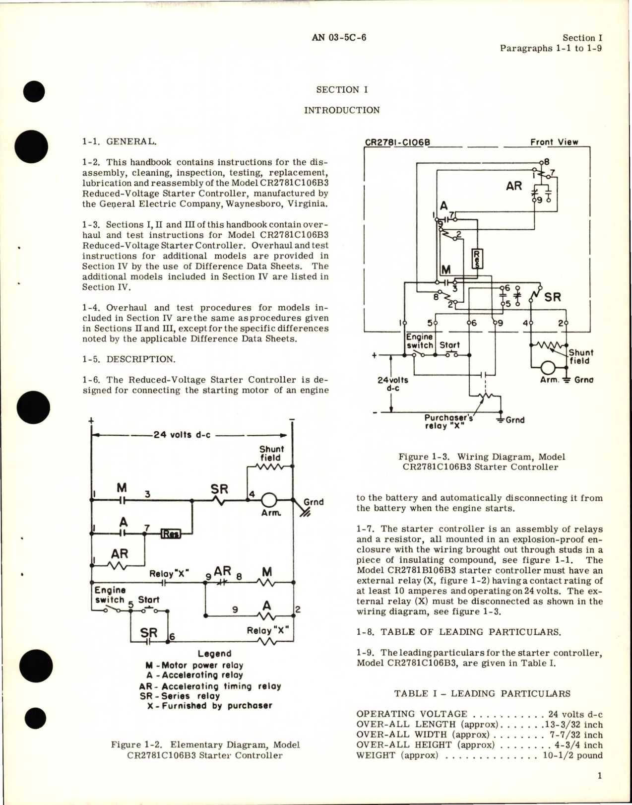 Sample page 5 from AirCorps Library document: Overhaul Instructions for Reduced Voltage Starter Controller 