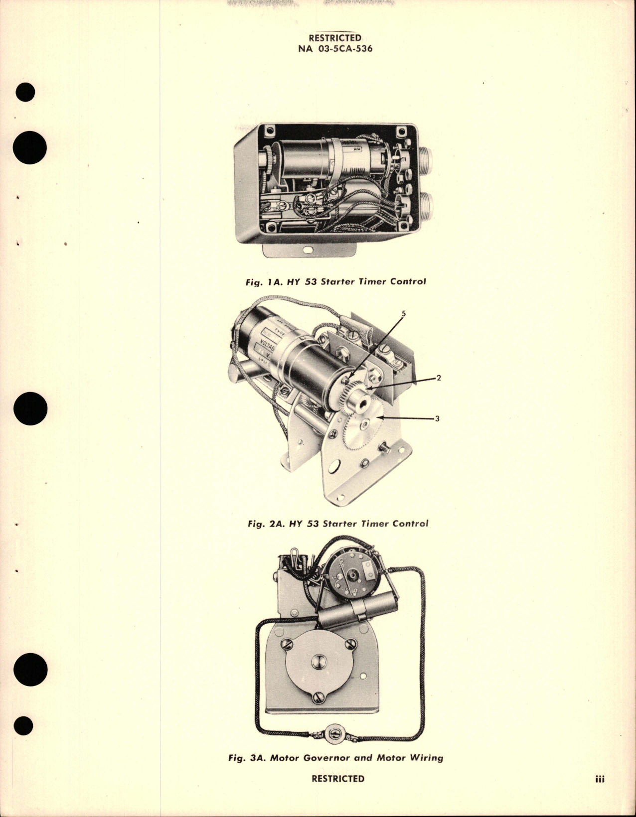 Sample page 5 from AirCorps Library document: Operation, Service, Overhaul Instructions with Parts Catalog for Starter Timer Control - Model HY-51