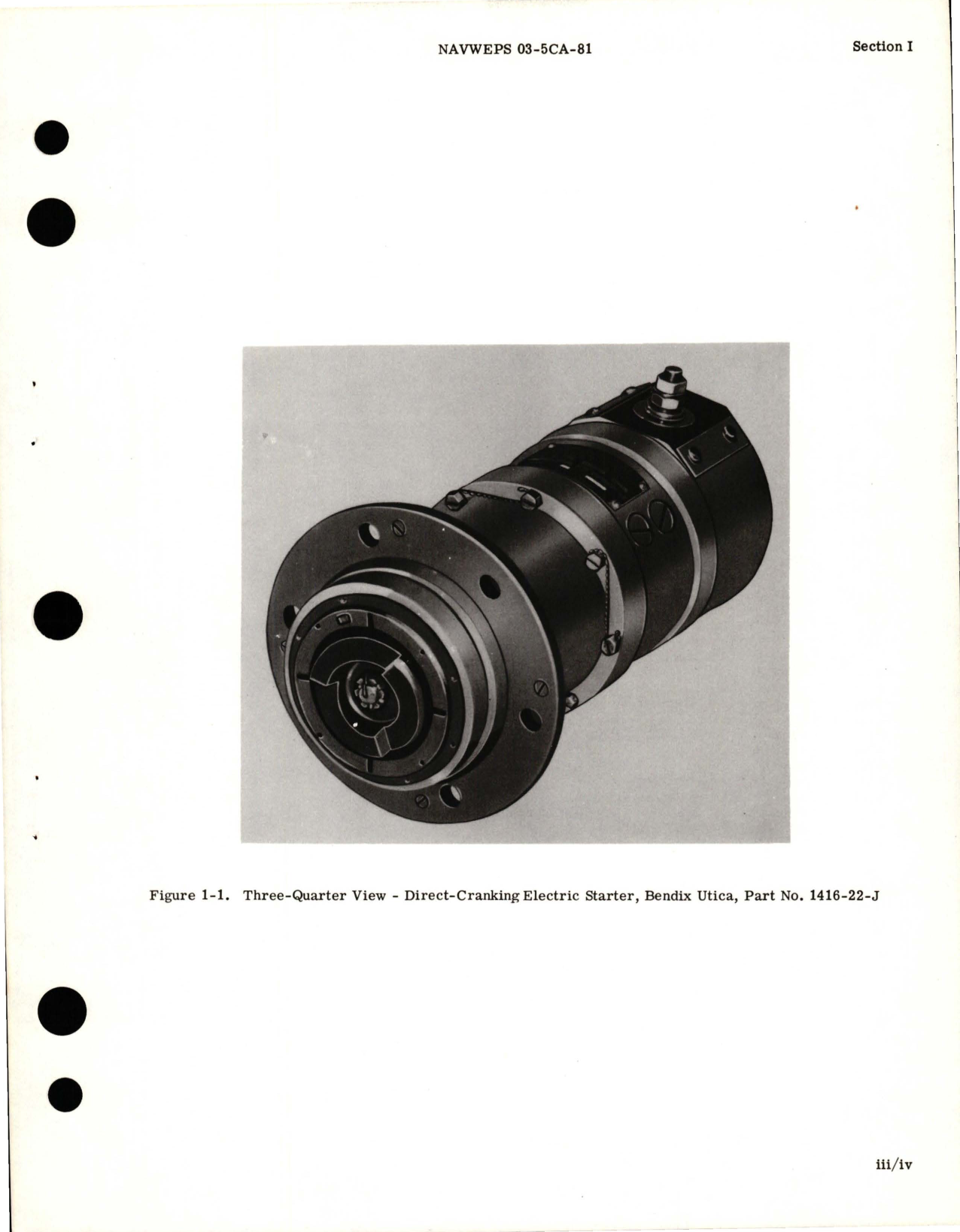 Sample page 5 from AirCorps Library document: Overhaul Instructions for Direct-Cranking Electric Starter 