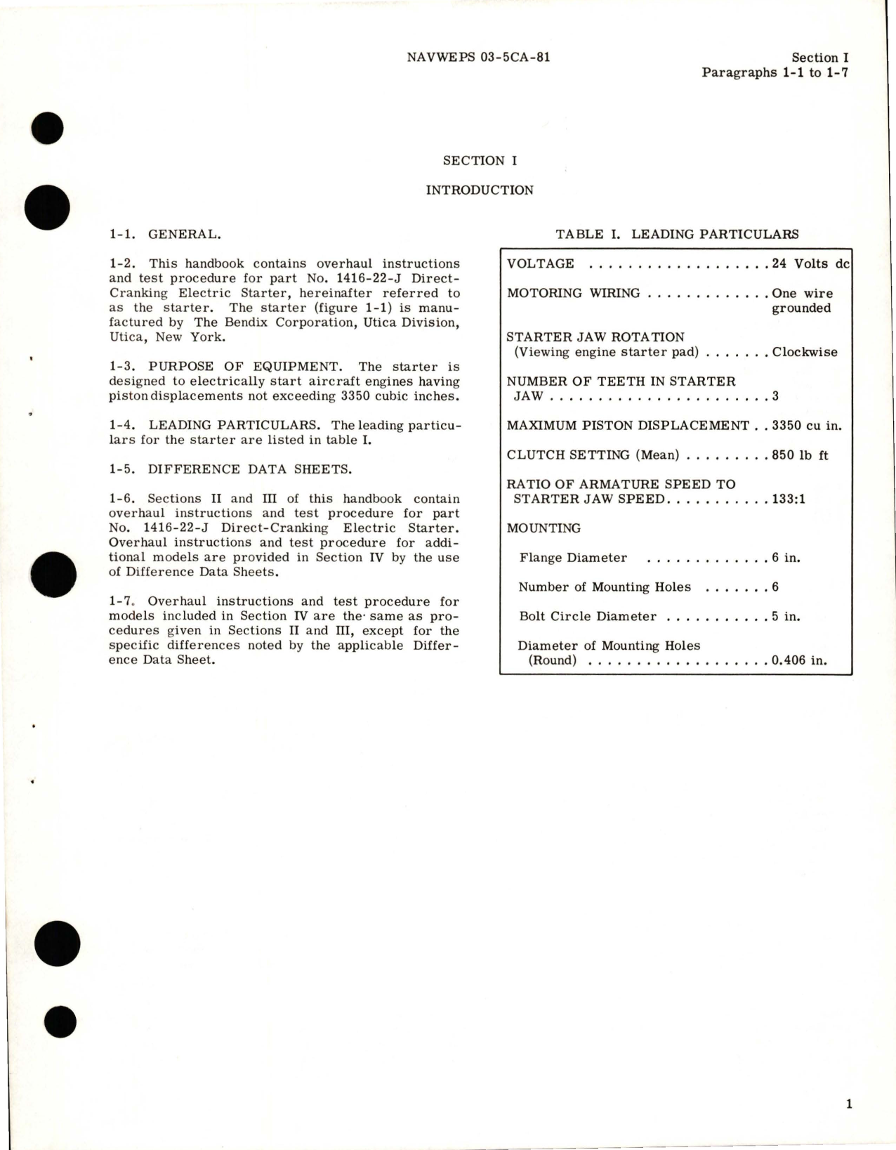 Sample page 7 from AirCorps Library document: Overhaul Instructions for Direct-Cranking Electric Starter 