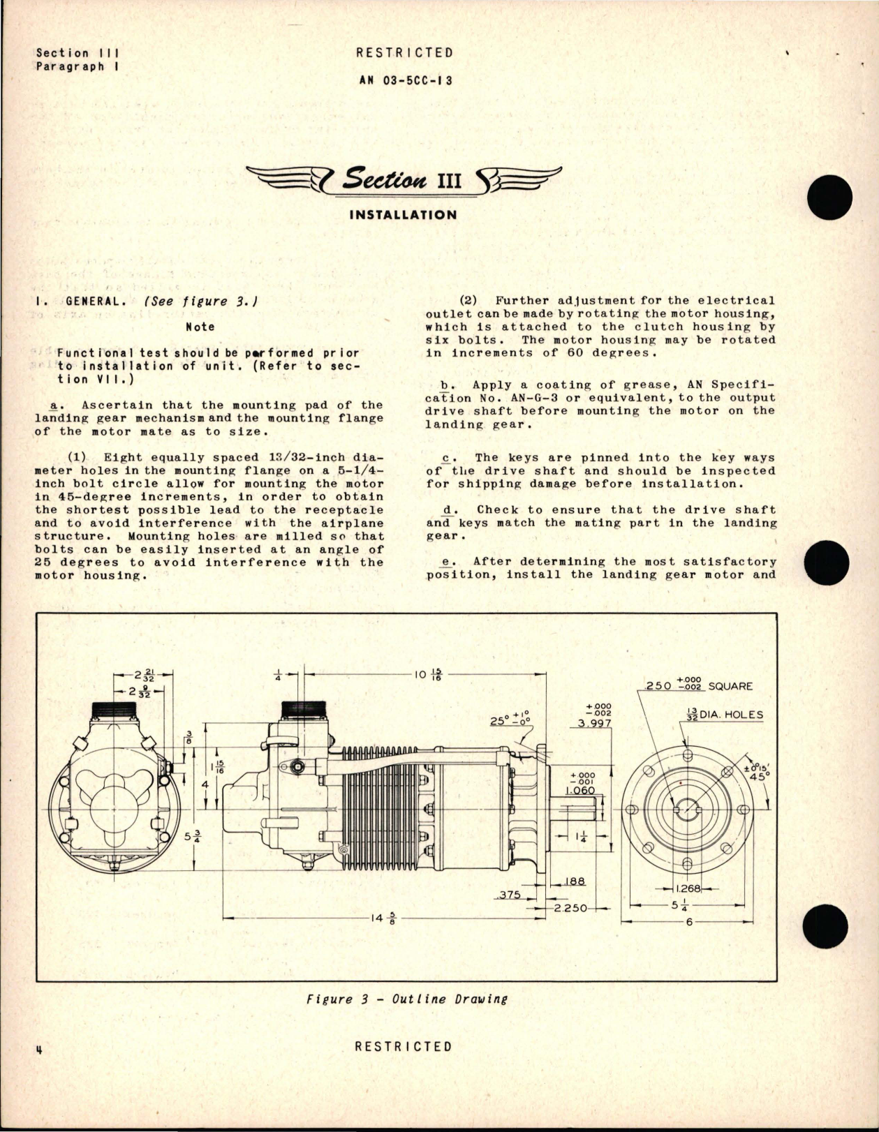 Sample page 8 from AirCorps Library document: Instructions with Parts Catalog for Landing Wheel Retracting Motor - Model JH 10440
