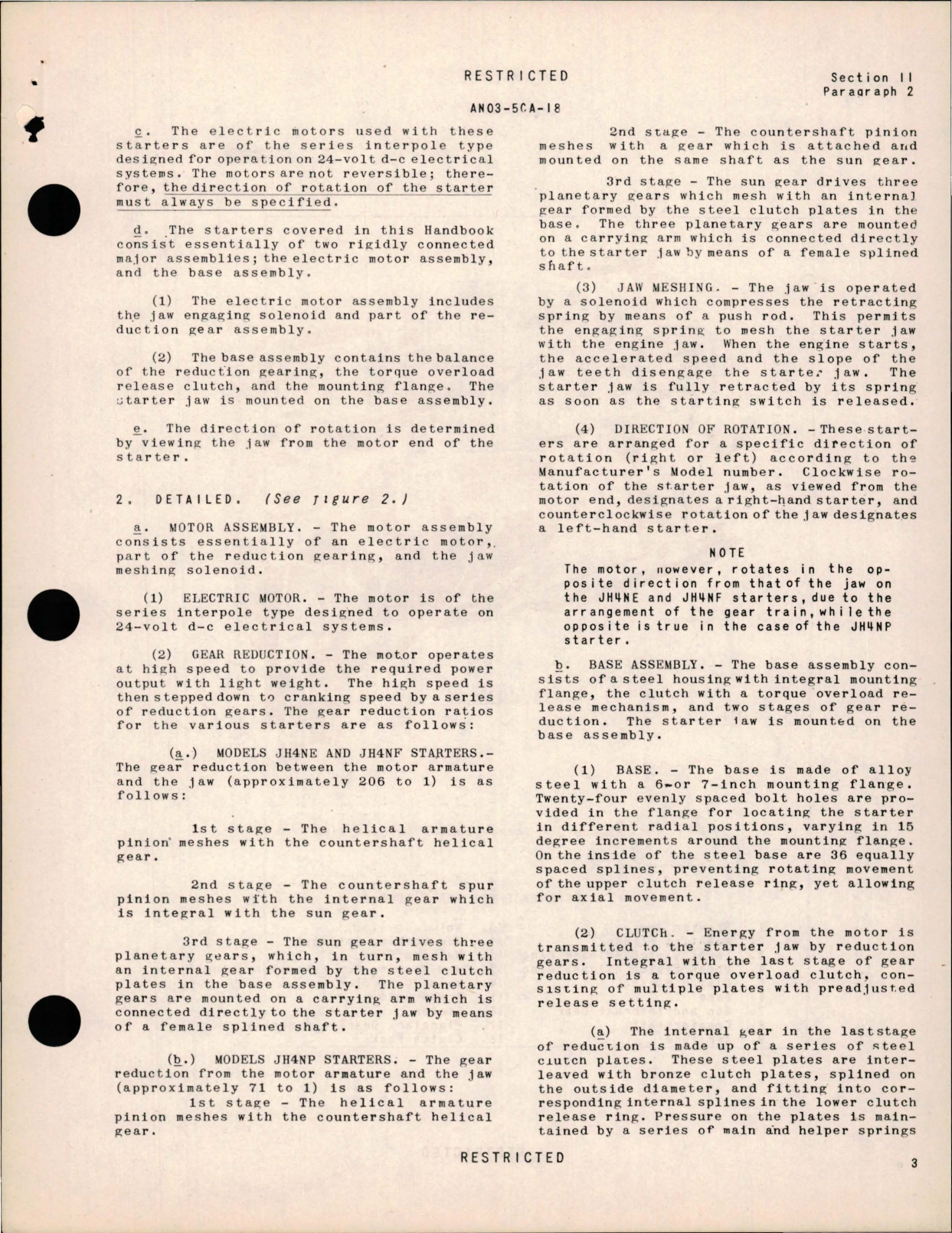 Sample page 7 from AirCorps Library document: Instructions with Parts Catalog for Starters