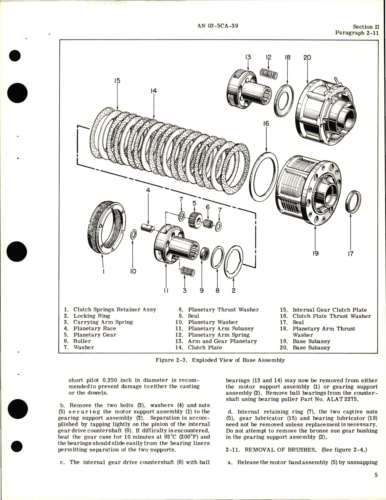 Sample page 9 from AirCorps Library document: Overhaul Instructions for Engine Starters 