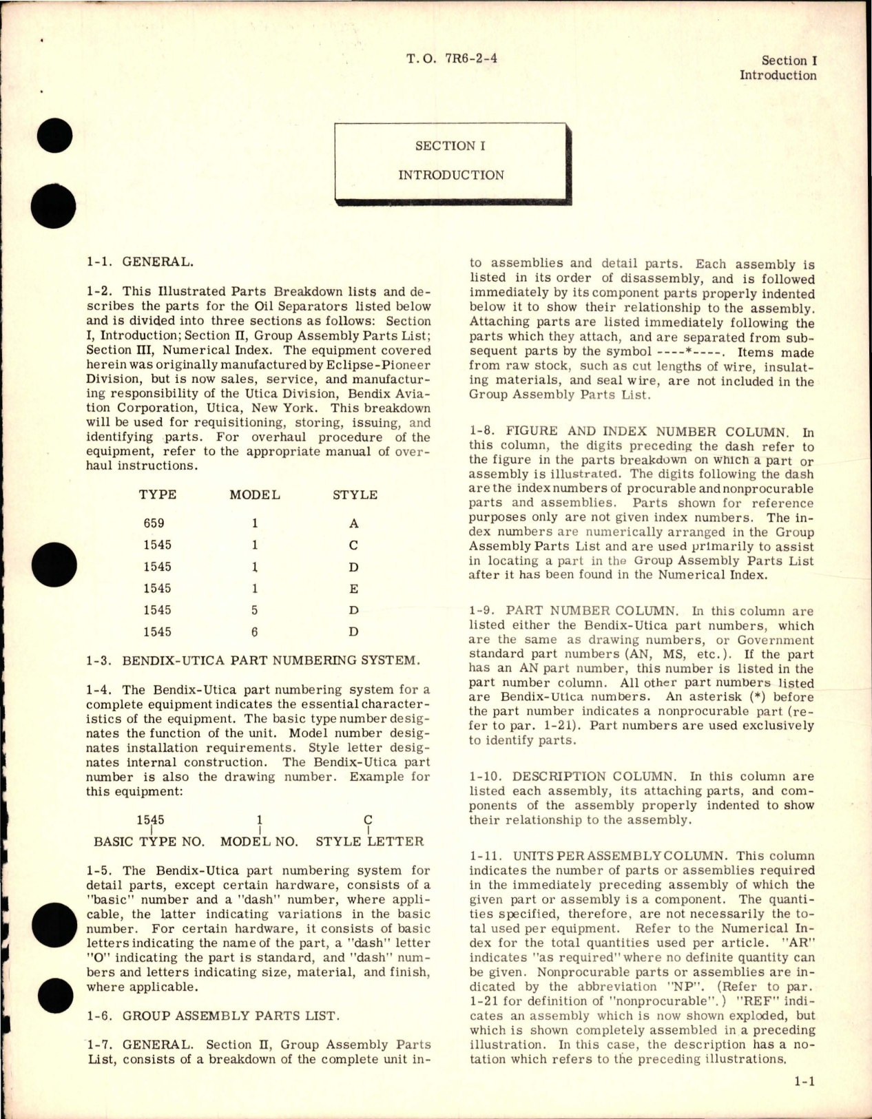 Sample page 5 from AirCorps Library document: Illustrated Parts Breakdown for Oil Separator 