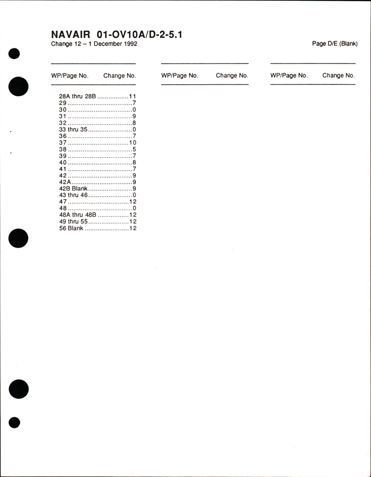 Sample page 5 from AirCorps Library document: Organizational Maintenance with Illustrated Parts Breakdown for Avionics Systems for OV-10A-D 