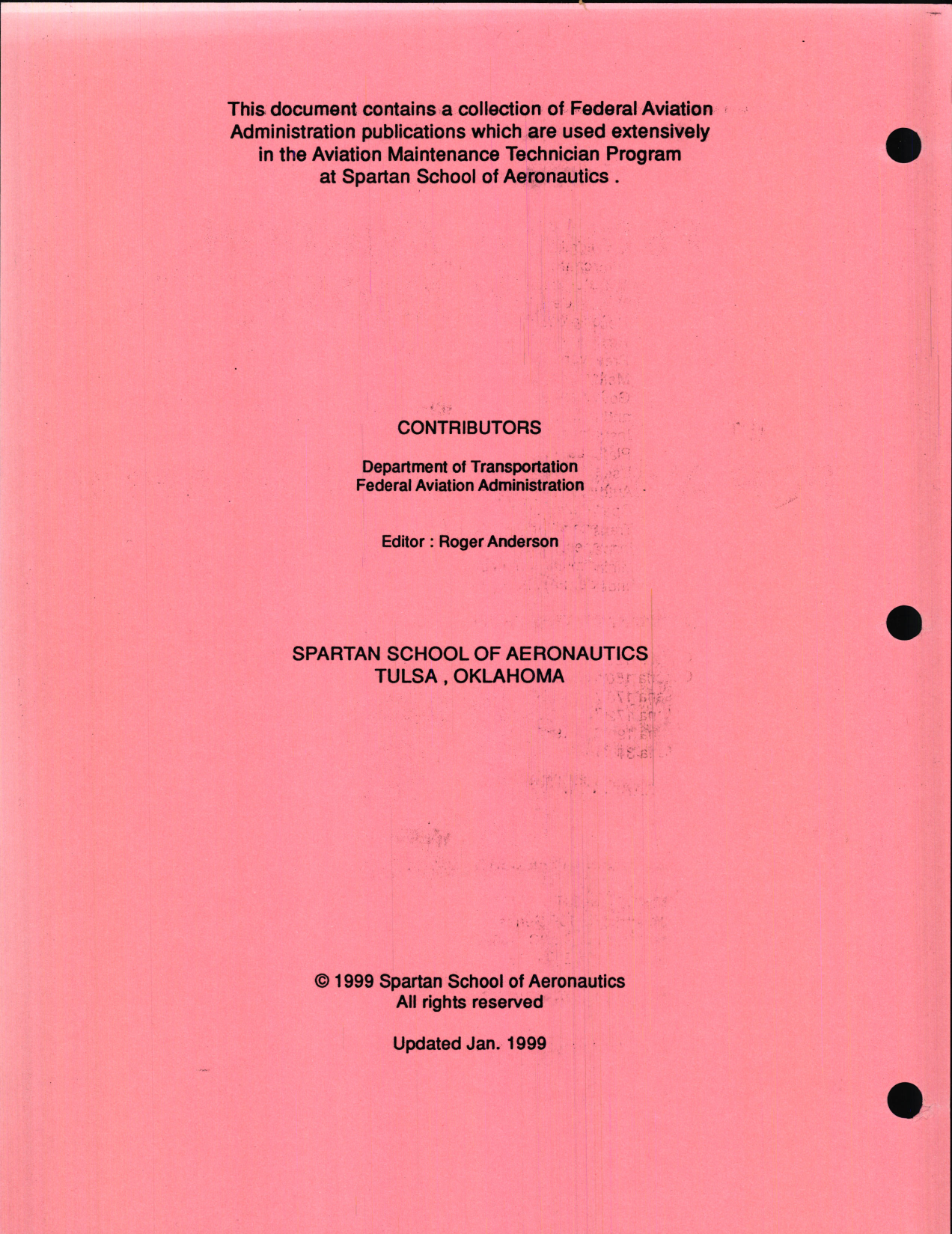 Sample page 2 from AirCorps Library document: Federal Aviation Publications for Aviation Mechanics