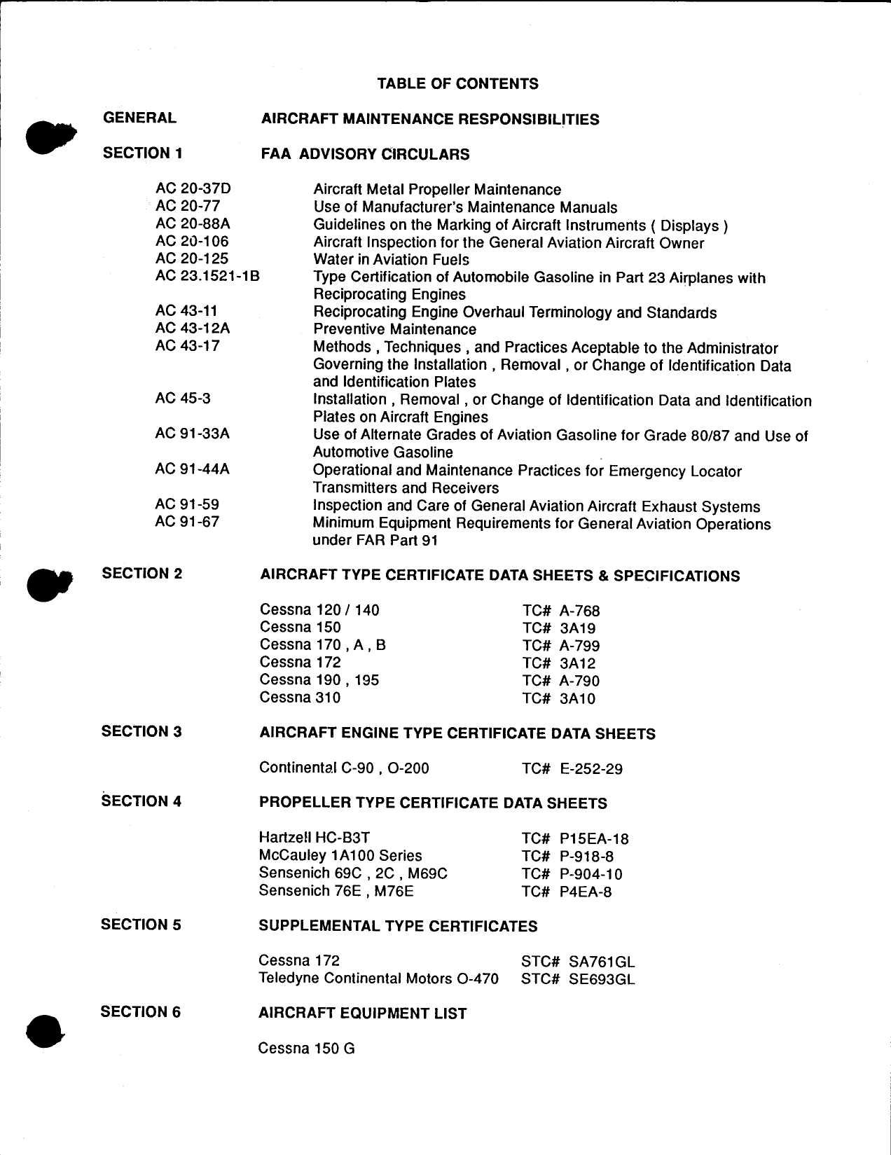 Sample page 3 from AirCorps Library document: Federal Aviation Publications for Aviation Mechanics