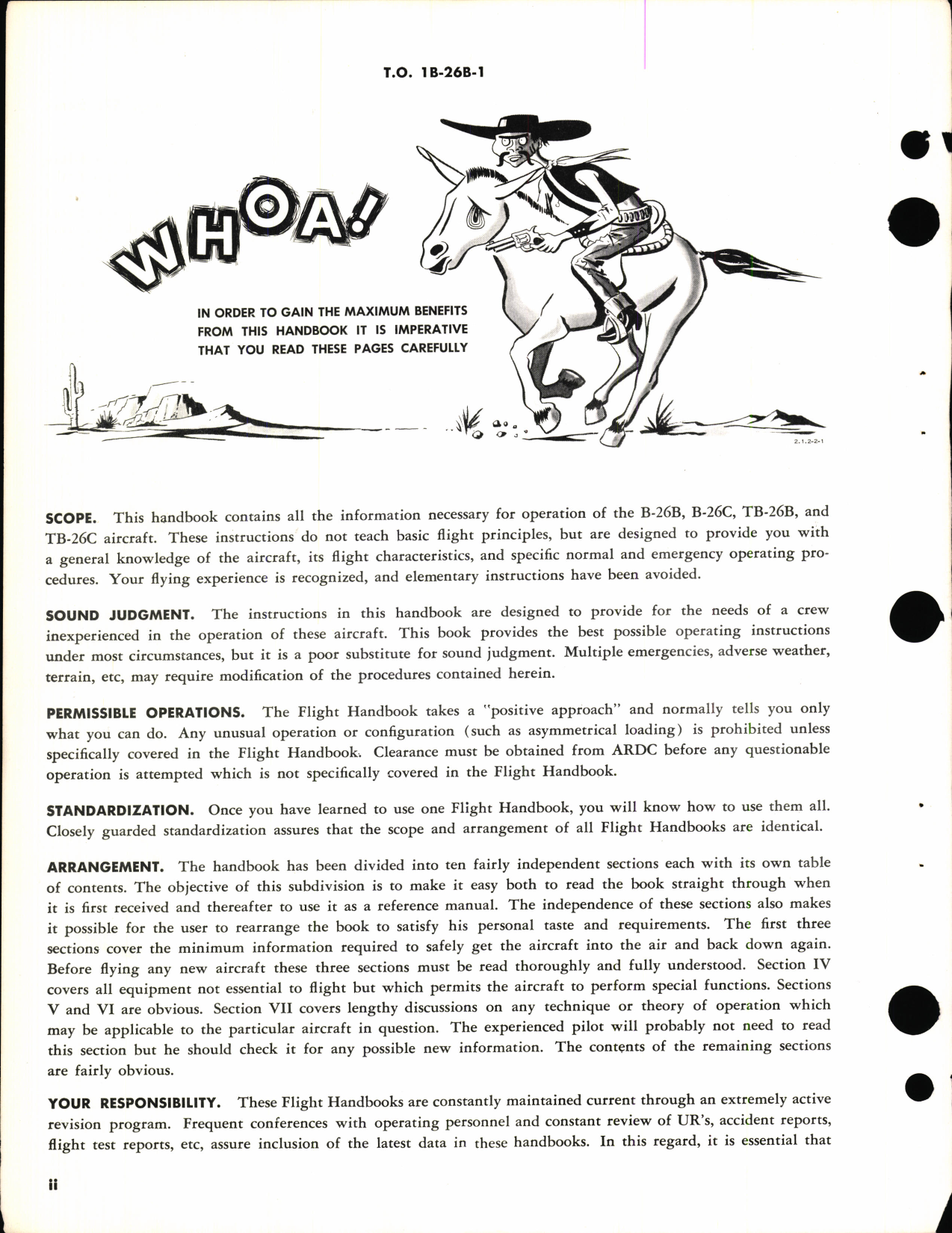 Sample page 4 from AirCorps Library document: Flight Handbook for B-26B and TB-26B