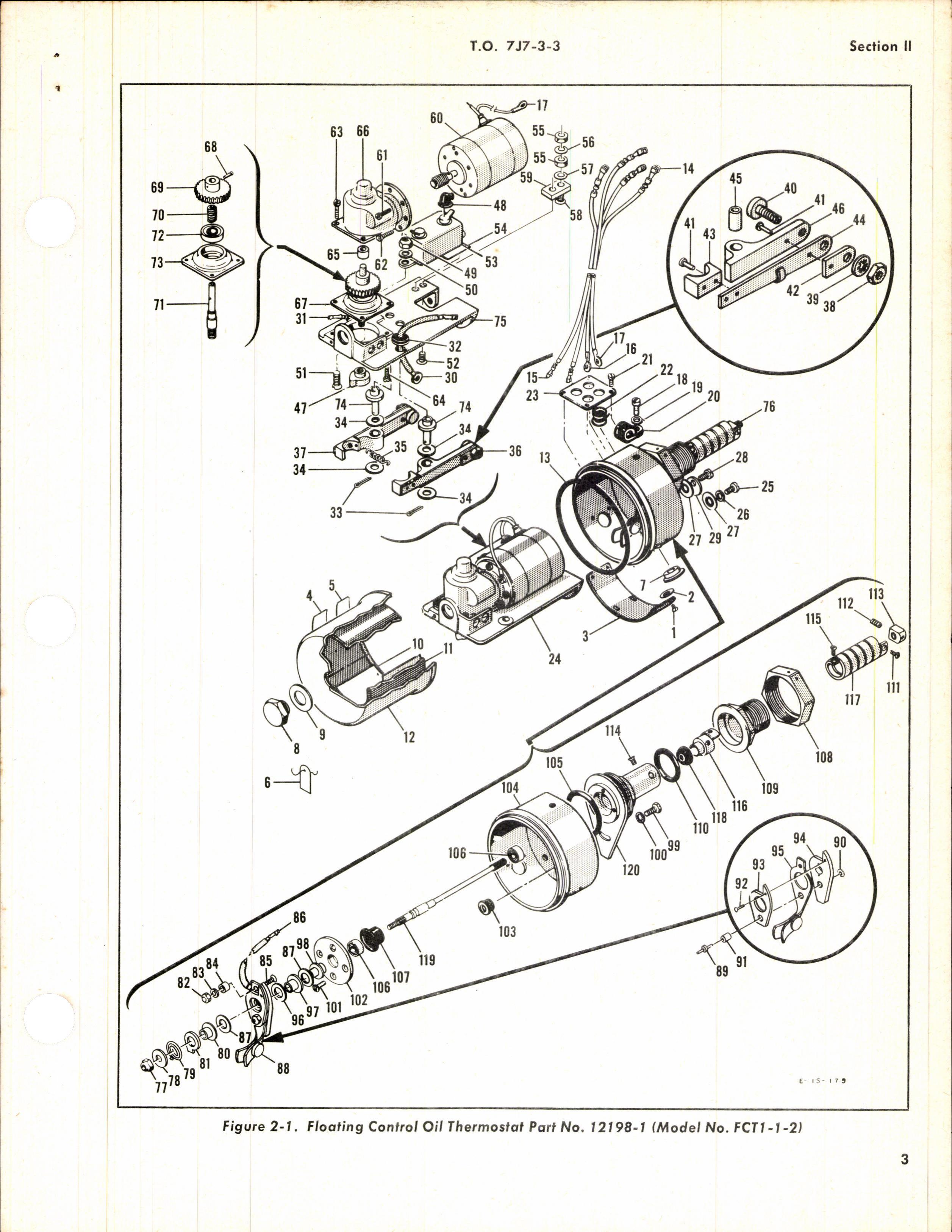 Sample page 5 from AirCorps Library document: Overhaul Instructions for Floating Control Oil Thermostat