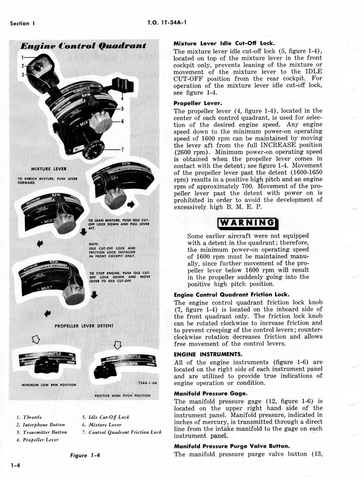 Sample page 10 from AirCorps Library document: Flight Handbook for T-34A USAF Series