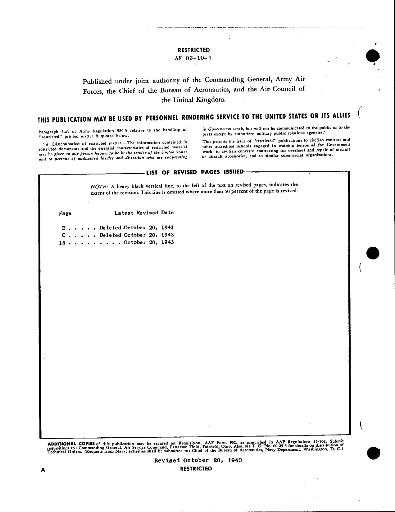 Sample page 2 from AirCorps Library document: Handbook with Parts Catalog for Fuel Line Selector Cock