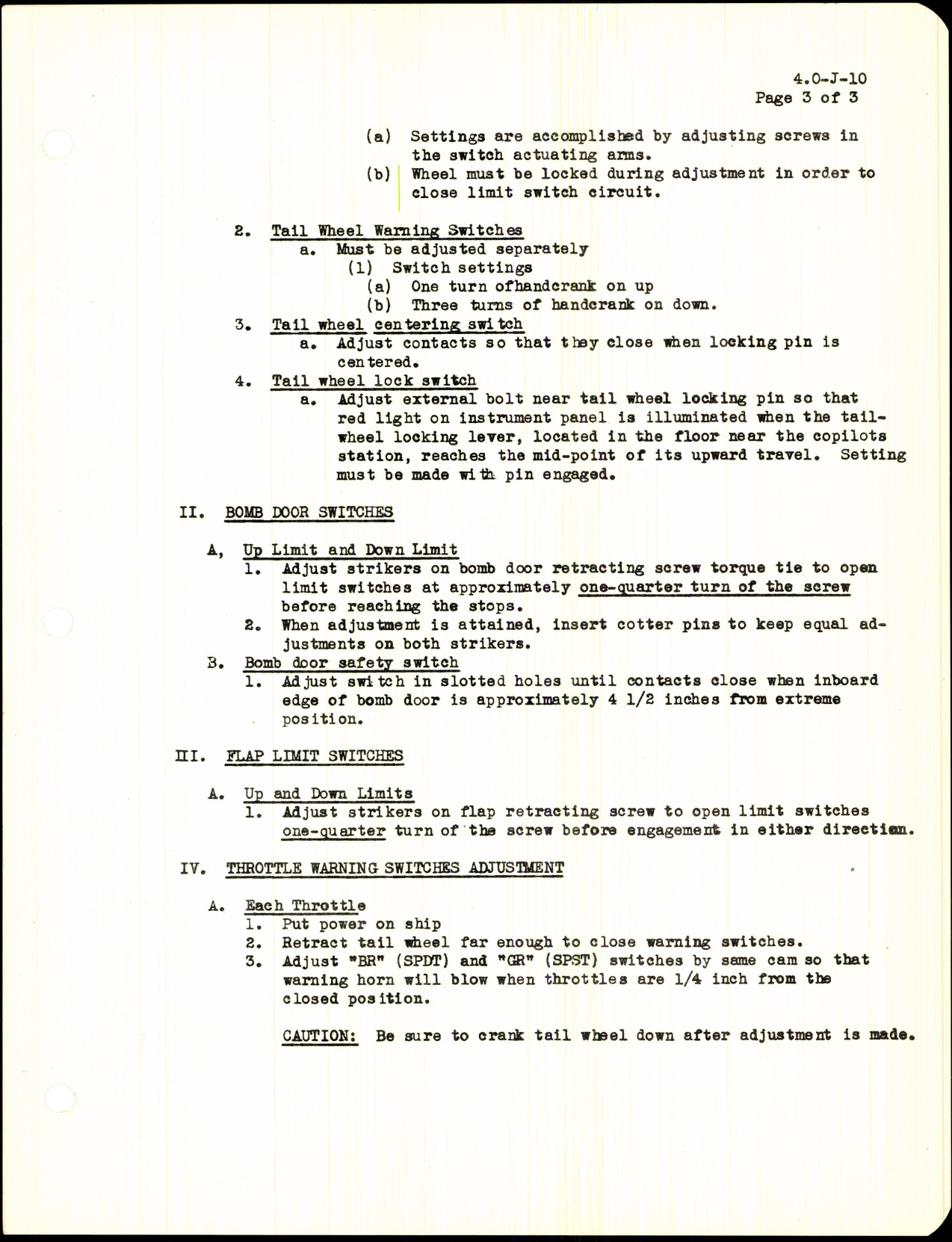 Sample page 3 from AirCorps Library document: Flying Fortress School - Procedure Guide for B-17