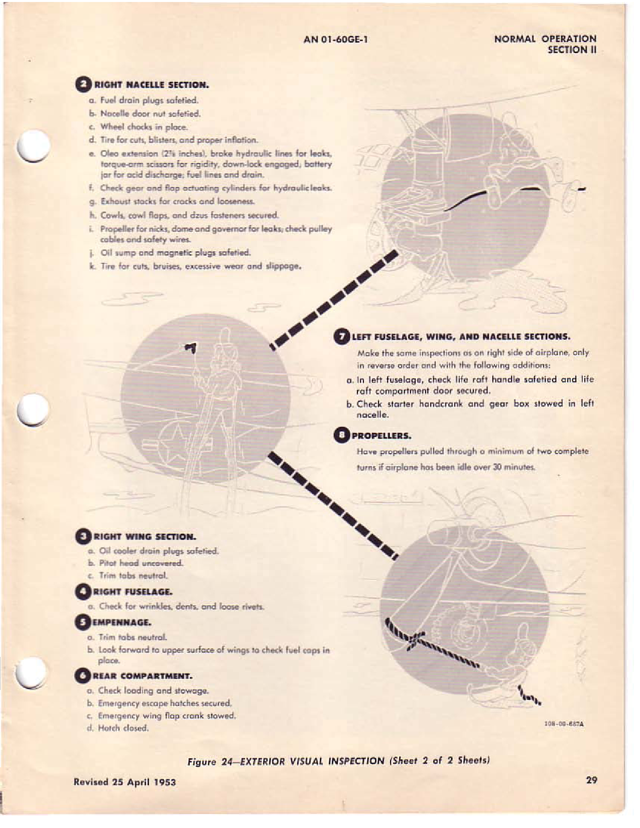 Sample page 42 from AirCorps Library document: Flight Operating Instructions - B-25J