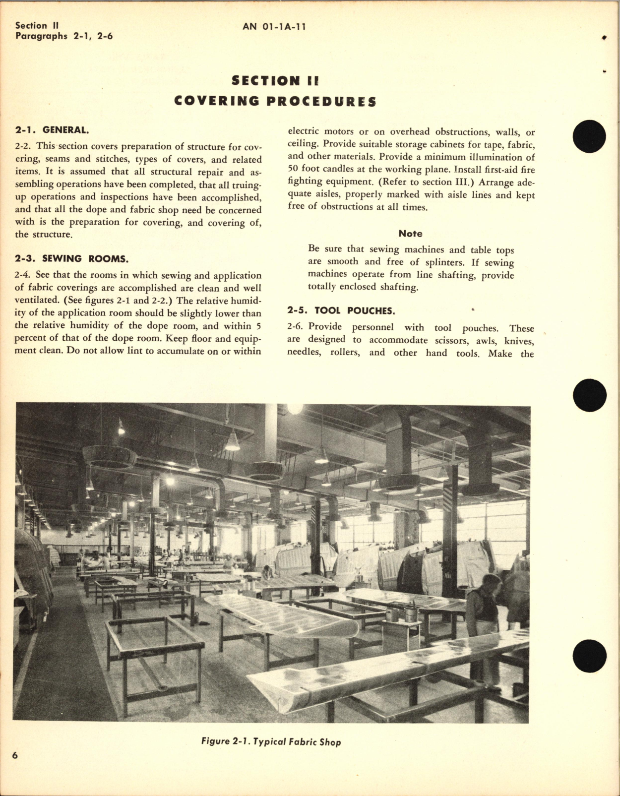 Sample page 11 from AirCorps Library document: Fabric Repair and Doping