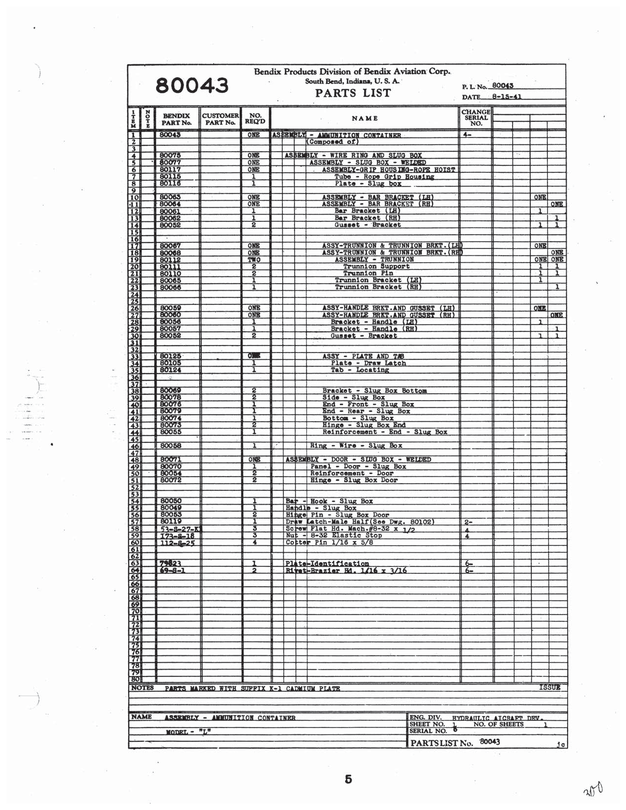 Sample page 56 from AirCorps Library document: Field Service Manual & Parts Catalog - Upper Turret Model 