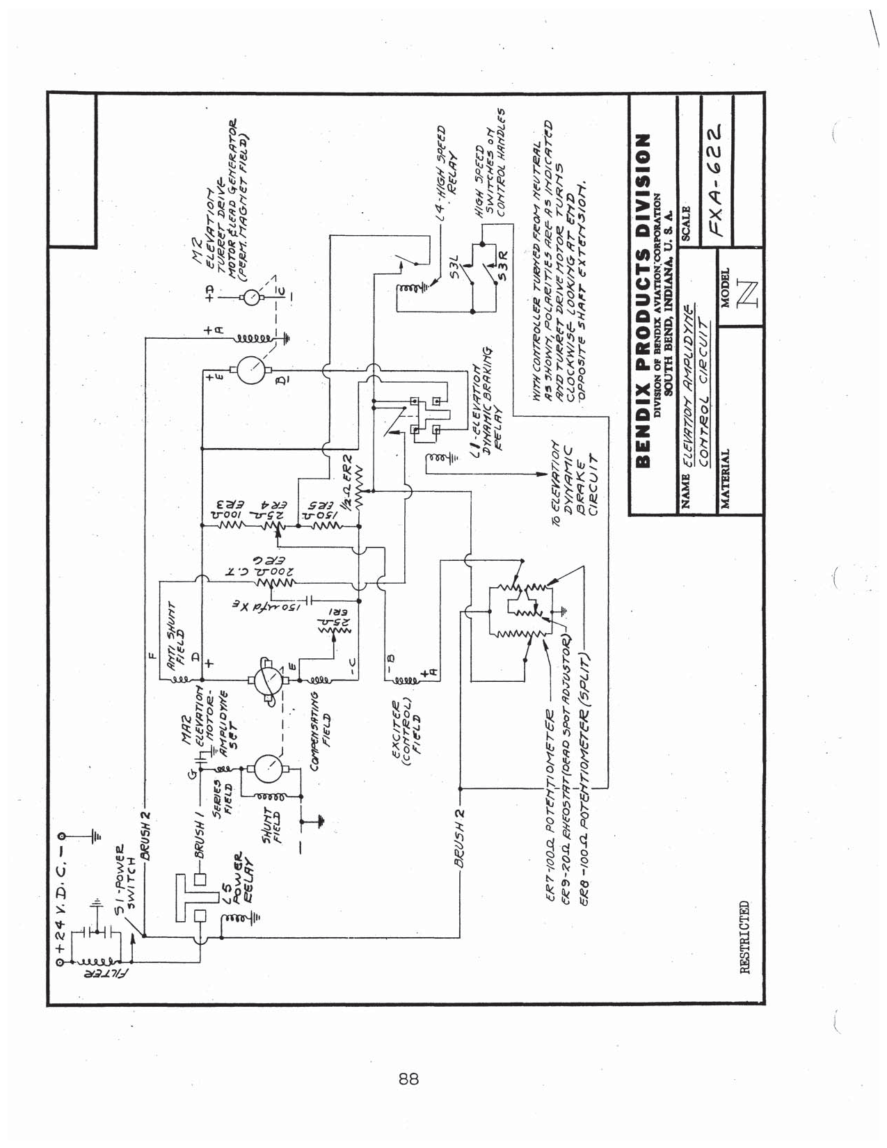 Sample page 98 from AirCorps Library document: Field Service Manual & Parts Catalog - Upper Turret Model 