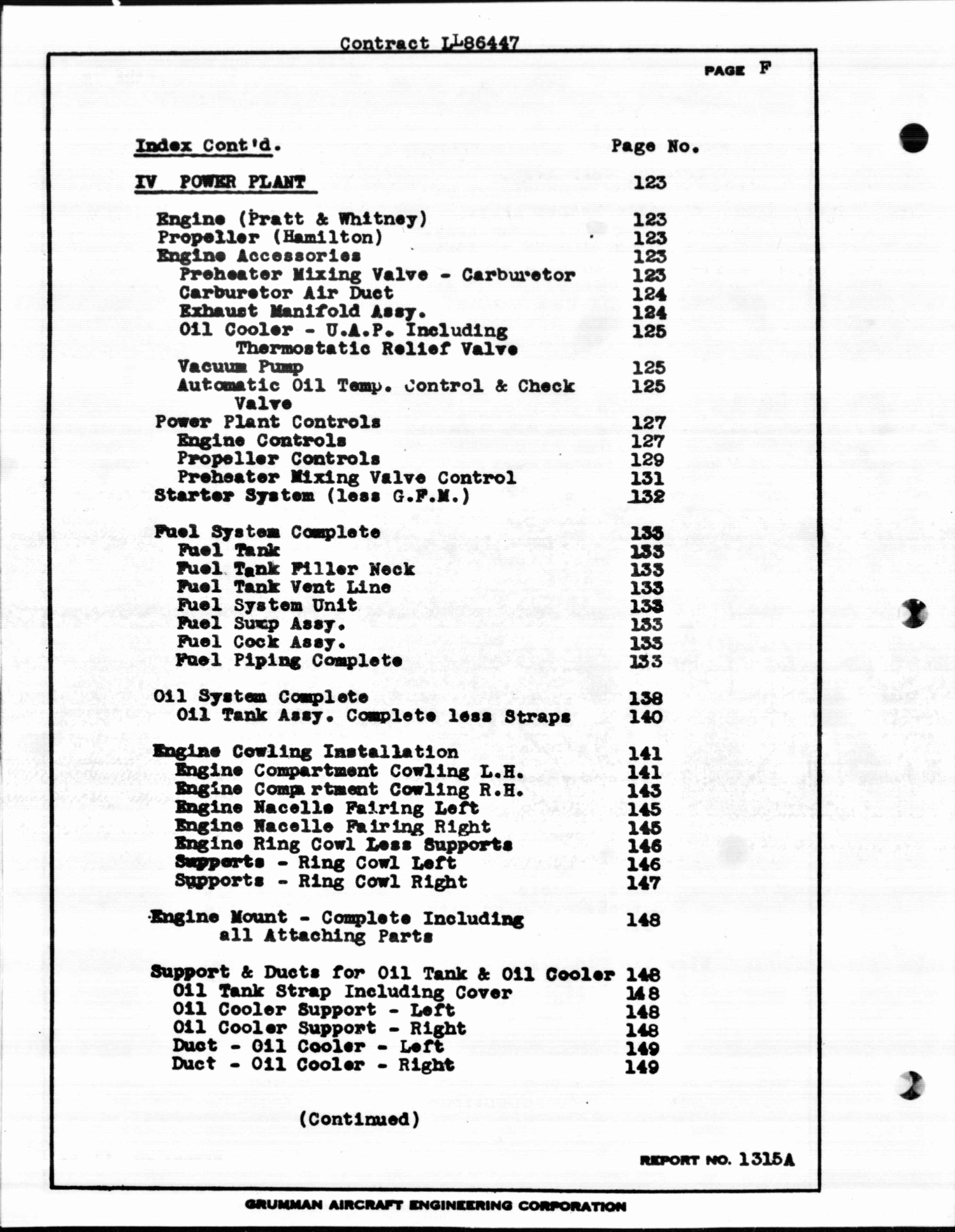 Sample page 6 from AirCorps Library document: JRF-6B Final Spare Parts List with Prices, Contract LL86-447 