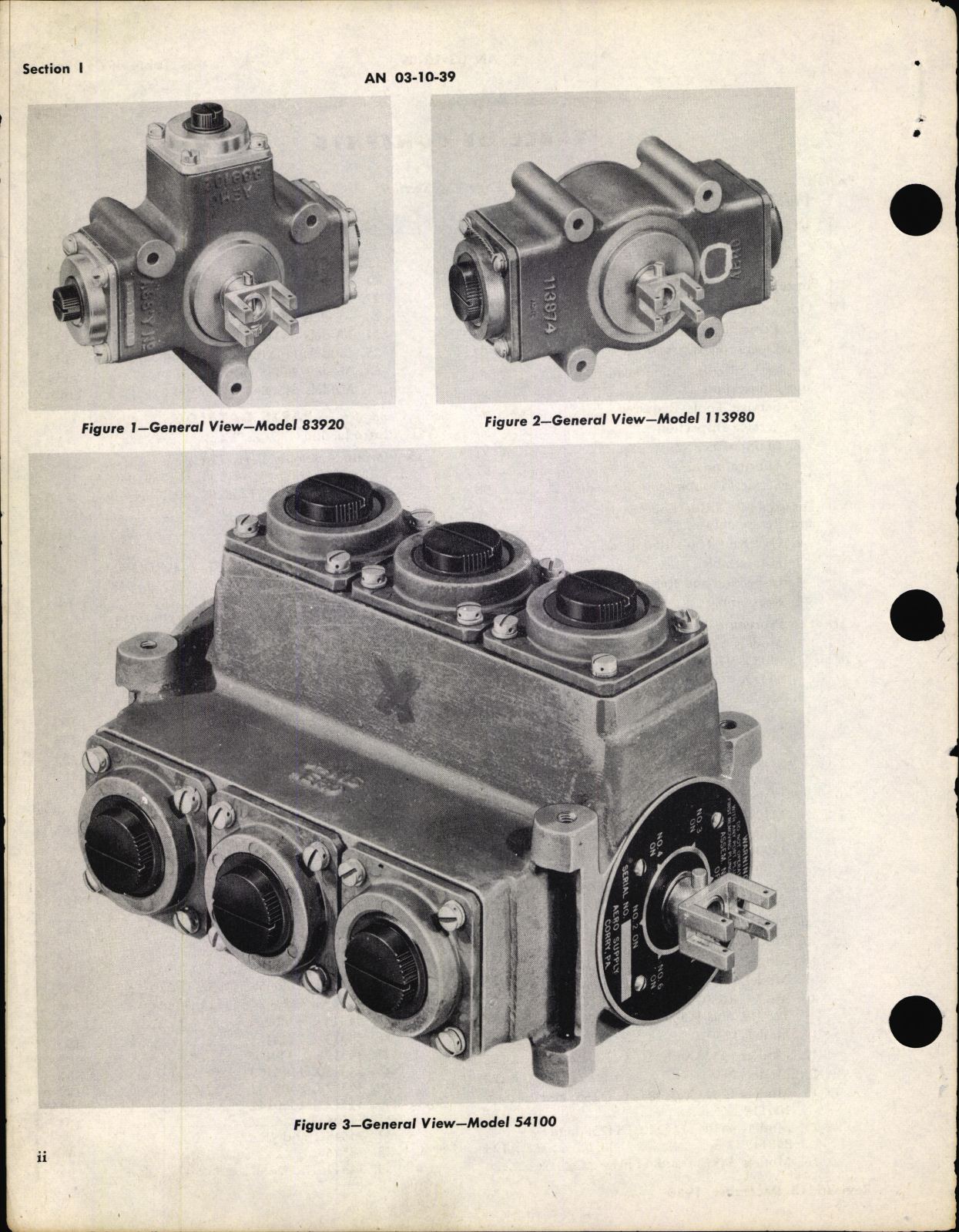 Sample page  4 from AirCorps Library document: Fuel Selector Valves, Operation, Service, and Overhaul with Parts Catalog