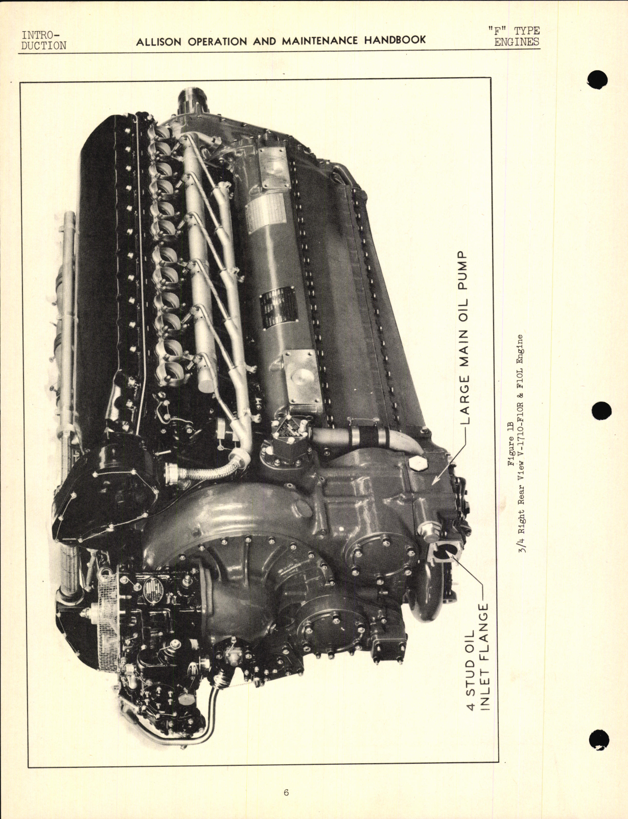 Sample page 10 from AirCorps Library document: Operation Maintenance and Overhaul Handbook for V-1710 