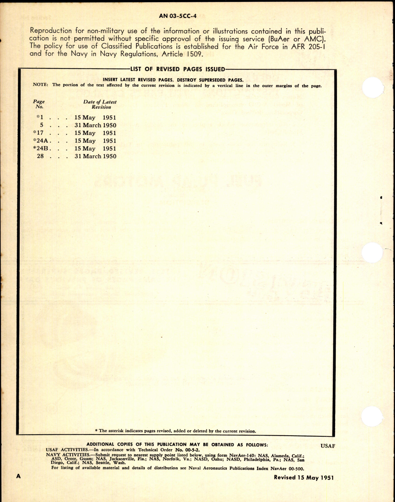 Sample page 2 from AirCorps Library document: Overhaul Instructions w Parts Catalog for Fuel Pump Motors