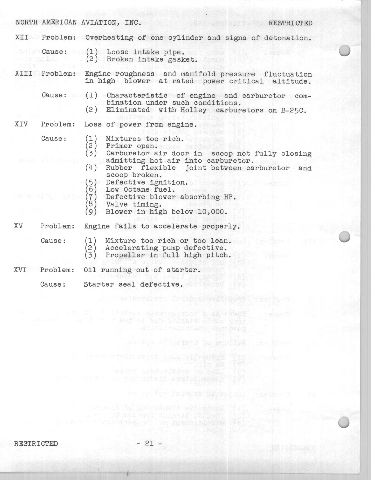 Sample page 167 from AirCorps Library document: General Airplane Lectures B-25 North American Aviation Lectures 1-8