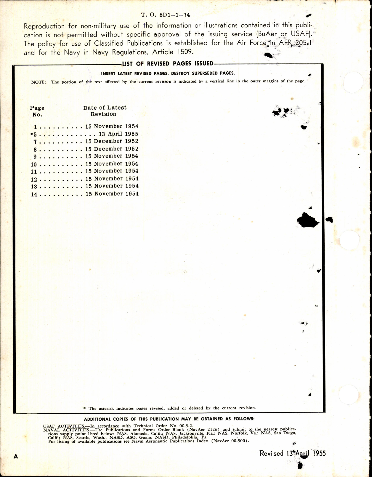 Sample page 2 from AirCorps Library document: Parts Catalog for Geneva Loc Actuators