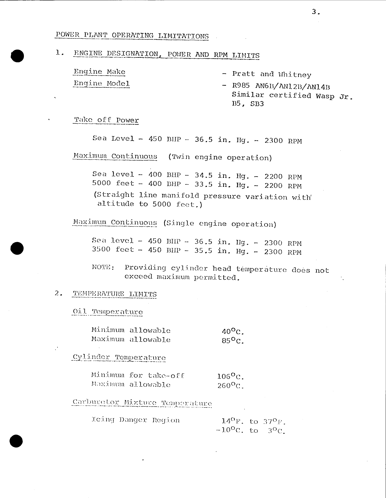 Sample page  4 from AirCorps Library document: Misc Operating Instructions - Grumman Goose