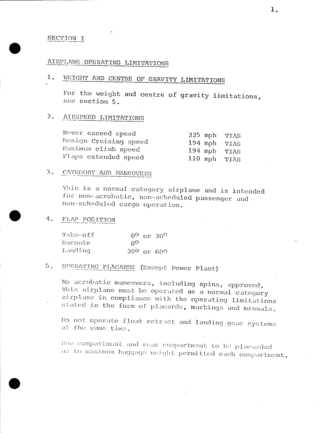 Sample page 2 from AirCorps Library document: Misc Operating Instructions - Grumman Goose