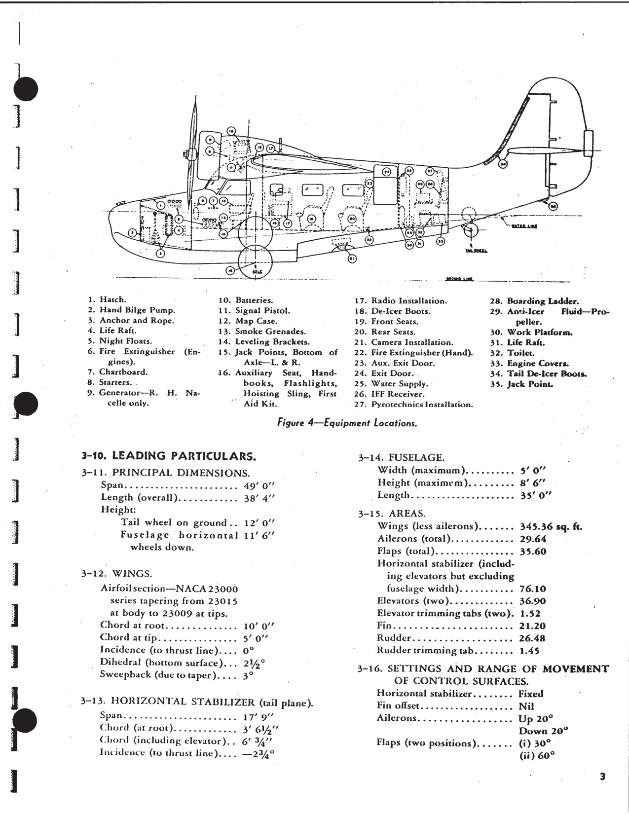 Sample page  9 from AirCorps Library document: Service Manual - Erection & Maintenance - Grumman Goose - G21A (JRF)