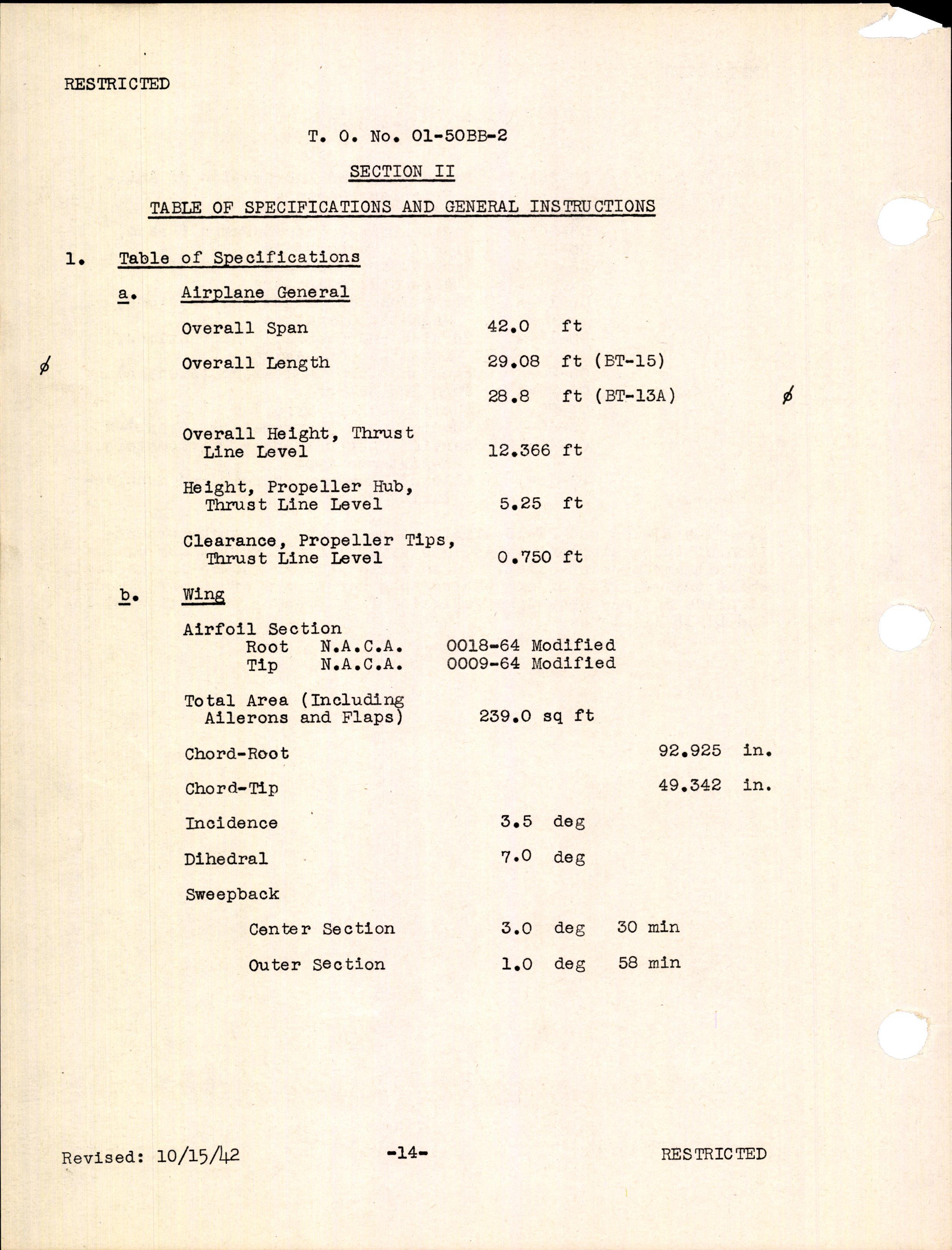 Sample page 18 from AirCorps Library document: Service Instructions for BT-13A and BT-15 and SNV-1