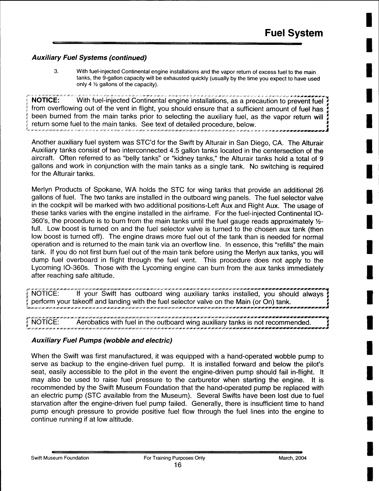 Sample page 20 from AirCorps Library document: Initial / Recurrent Pilot Training Handbook