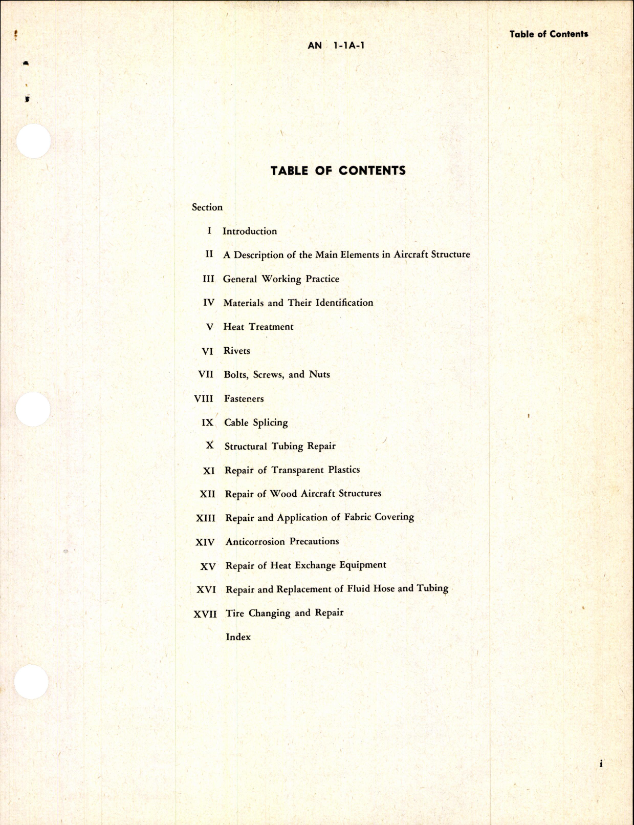 Sample page 3 from AirCorps Library document: Engineering Handbook Series for Aircraft Repair