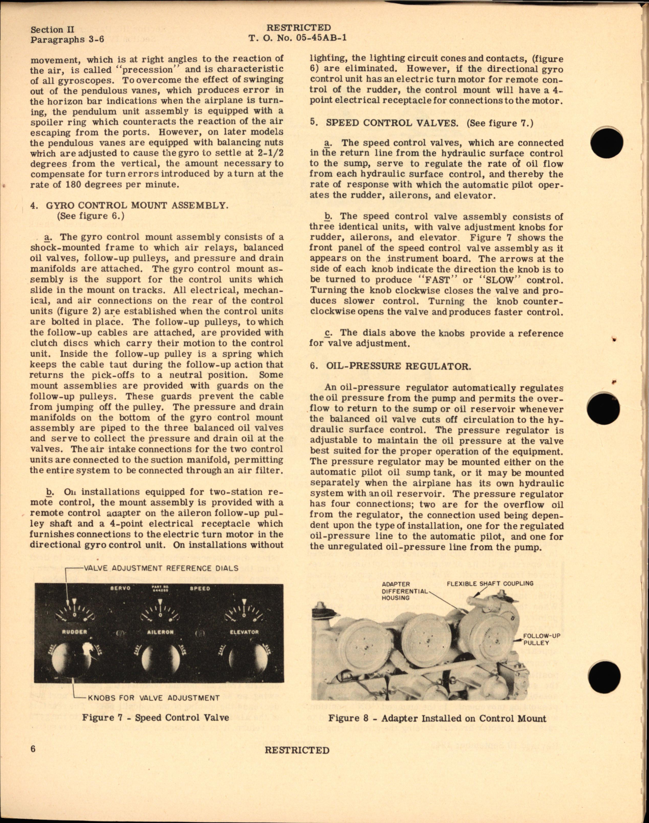 Sample page 10 from AirCorps Library document: Operation & Service Instructions for Automatic Pilot Type A-3