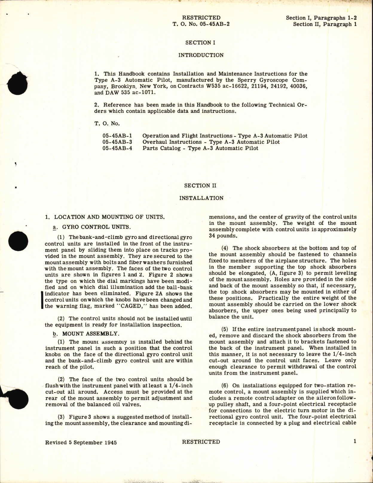 Sample page 9 from AirCorps Library document: Service Instructions for Automatic Pilot Type A-3