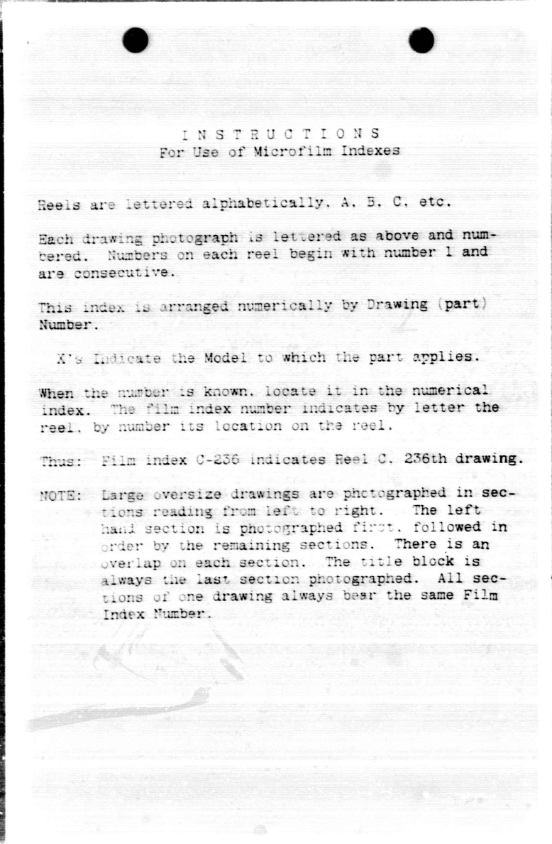 Sample page 2 from AirCorps Library document: Microfilm Numerical Index for JRF-4, -5, and -6B