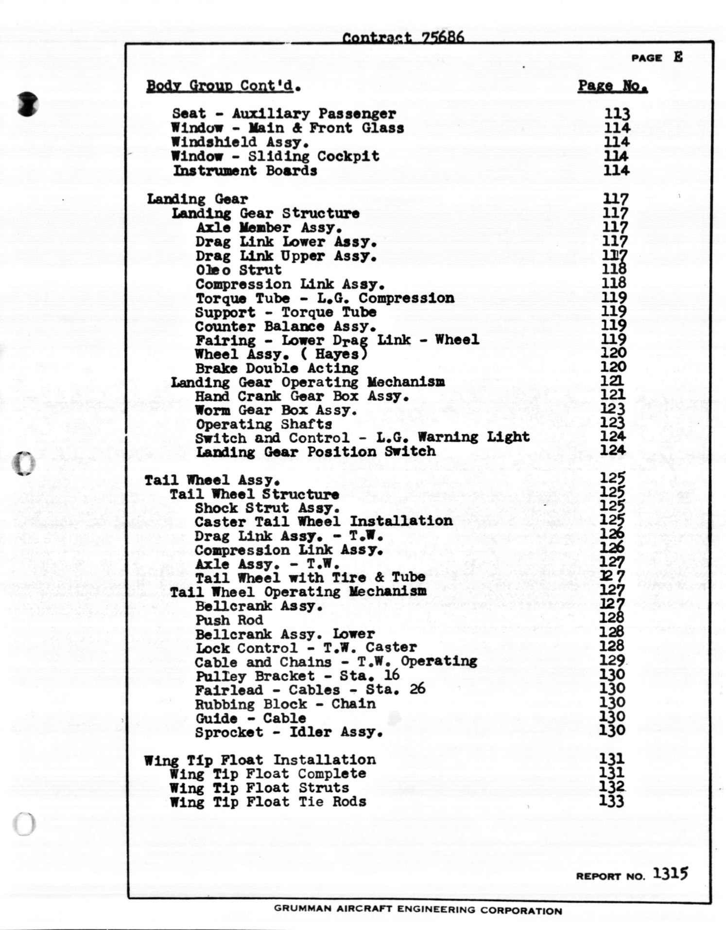 Sample page 5 from AirCorps Library document: Final Spare Parts List with Prices for JRF-4 and -5 Airplanes