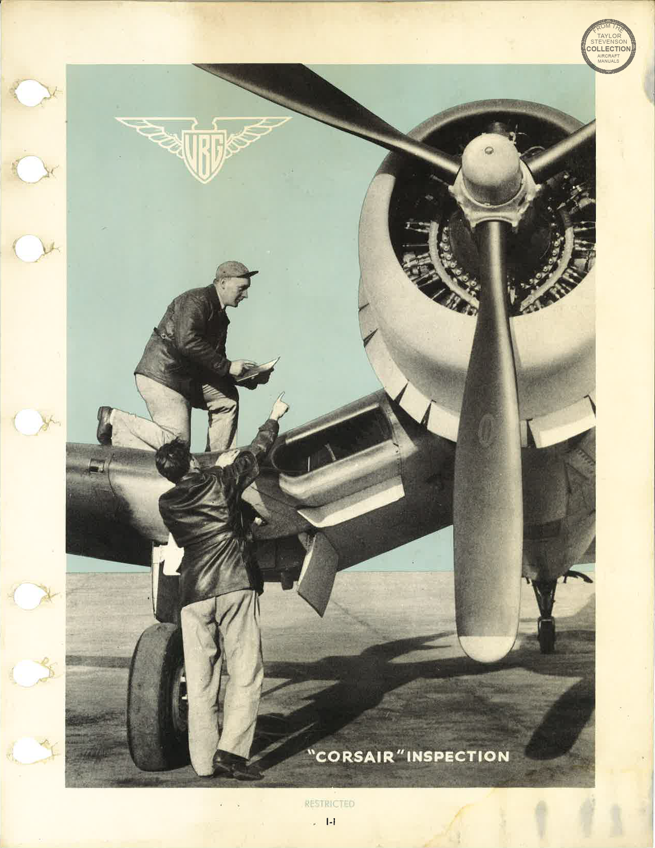 Sample page 1 from AirCorps Library document: Vought Brewster Goodyear Standard Handbook