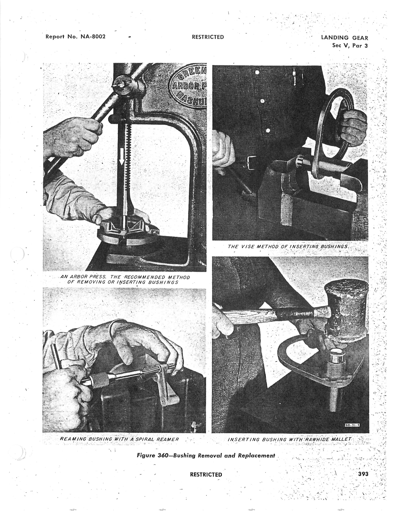 Sample page 402 from AirCorps Library document: General Repair Manual - B-25