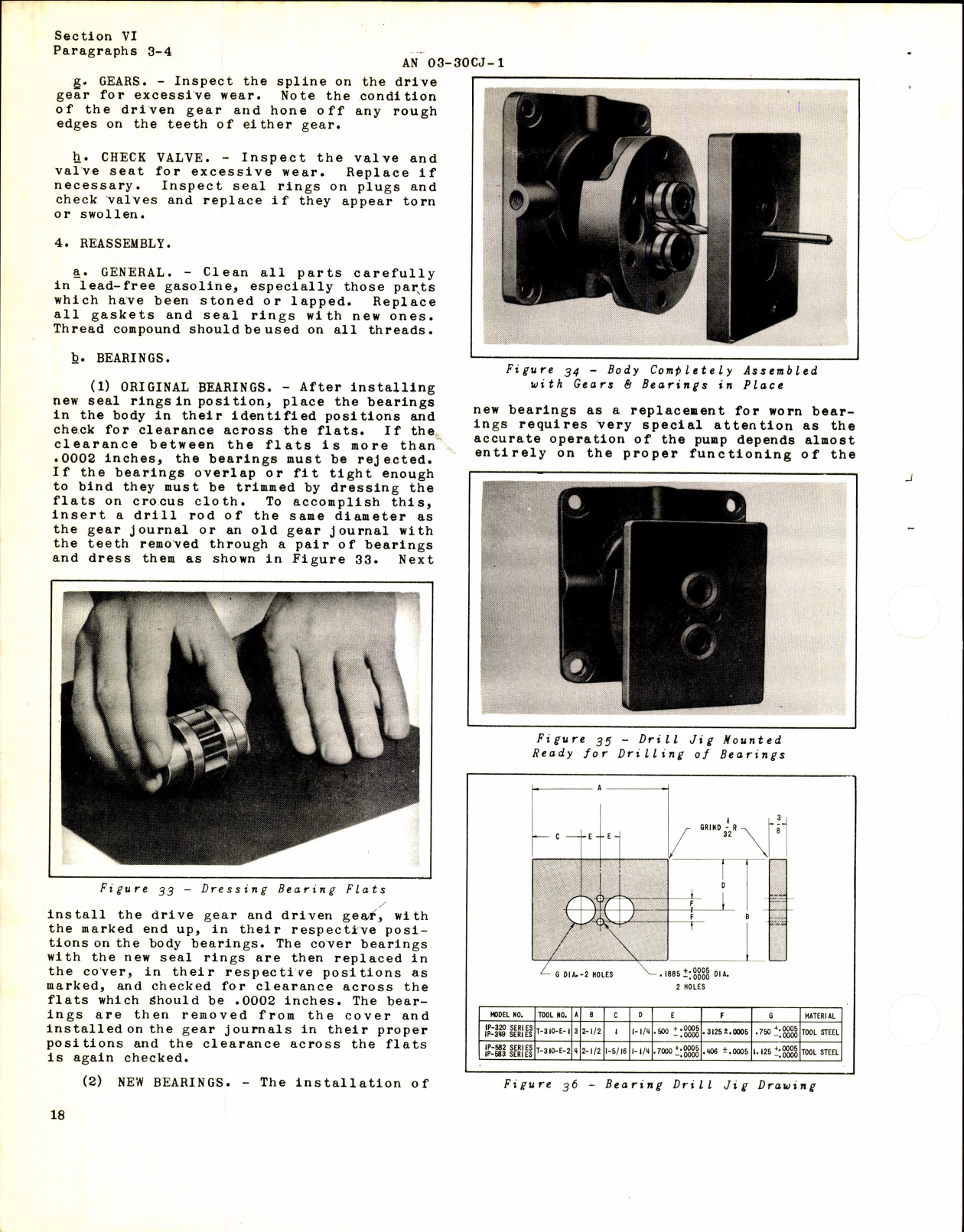 Sample page 4 from AirCorps Library document: Gear Type Hydraulic Pumps (Pesco)